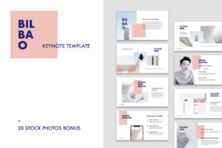 Bilbao - Keynote Template Bonus and Bilbao – Modern Keynote Template Presentation Bonus 20 Stock Photos