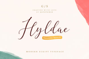 Hyldae Script: A Romantic and Modern Calligraphy Typeface for Creative Workflows