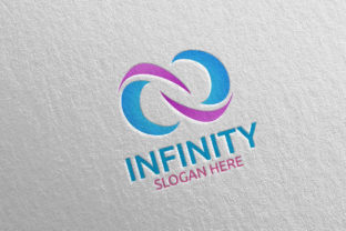 Infinity Loop Logo Design 26