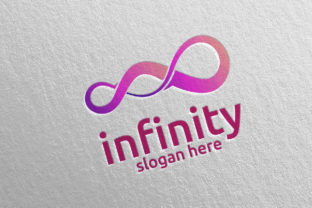 Infinity Loop Logo Design 34