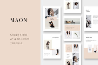 MAON - Vertical Google Slide A4 US Letter Presentation Template: A Modern Solution for Creative Presentations