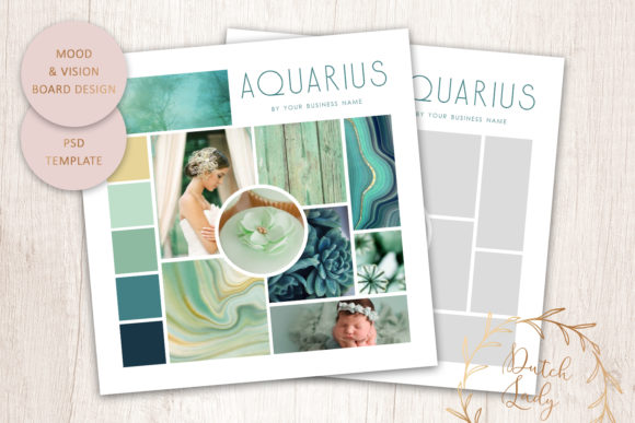 Mood Vision Board Template 8