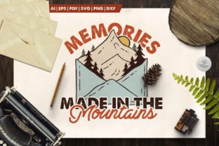 Mountain Envelope: A Vintage-Inspired Design for Modern Creativity