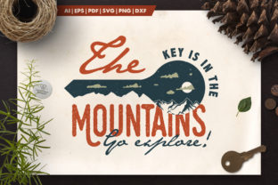 Mountain Key Logo Badge: A Versatile Design for Modern Creators